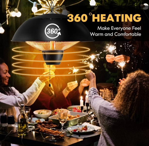 Heavy duty space heater